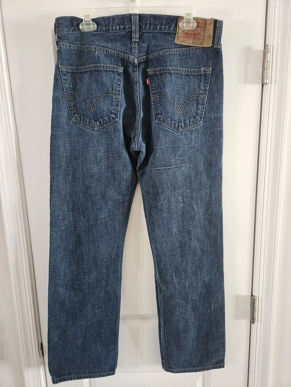 Levi's Straight-Leg Men's Jeans in Dark Indigo
